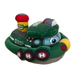 Hess 2023 My Plush Musical Tugboat Toy Tug Boat Truck with Light & Sounds Works